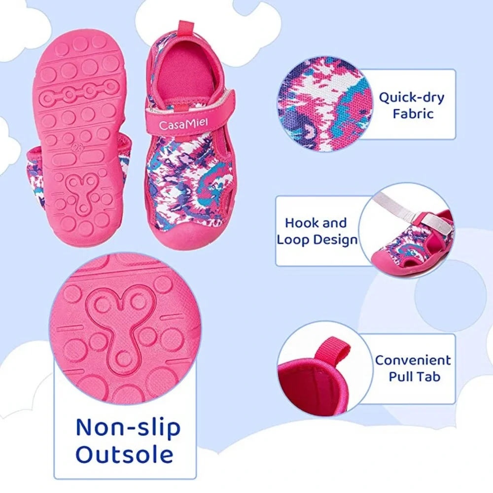 Kids Toddler Water Shoes -Children Outdoor Sports Quick-Dry Water Shoes for Kids